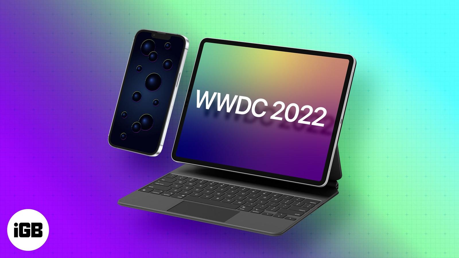 Wwdc22 inspired wallpaper