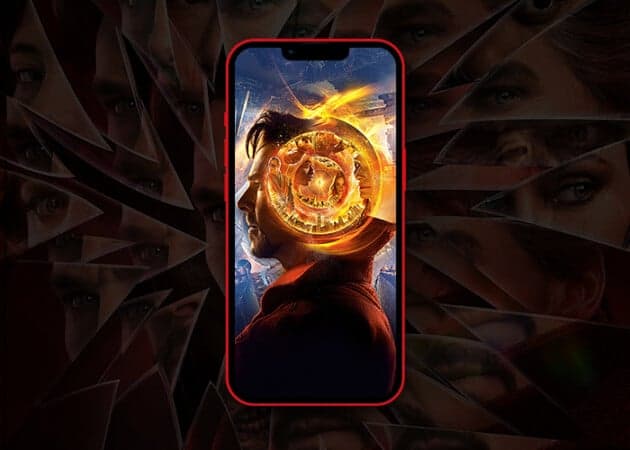 Doctor Strange Multiverse Of Madness characters iPhone wallpaper