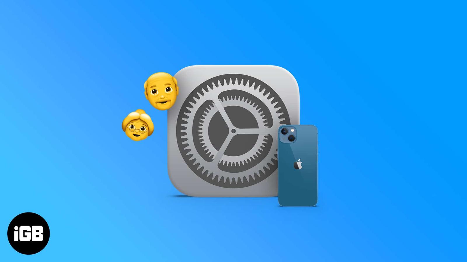 11 iPhone settings for senior citizens