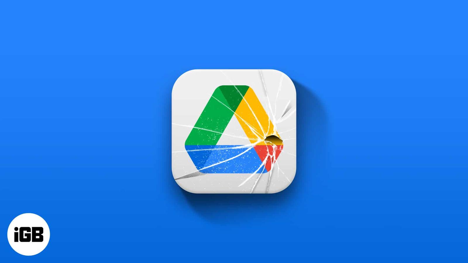Google Drive not syncing or working on iPhone? 10 Fixes
