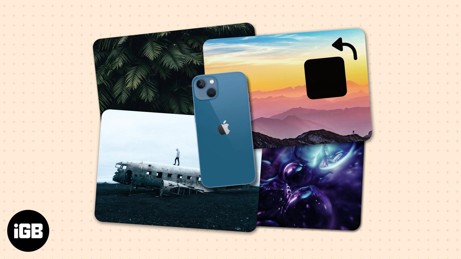 How to rotate multiple iPhone images at once