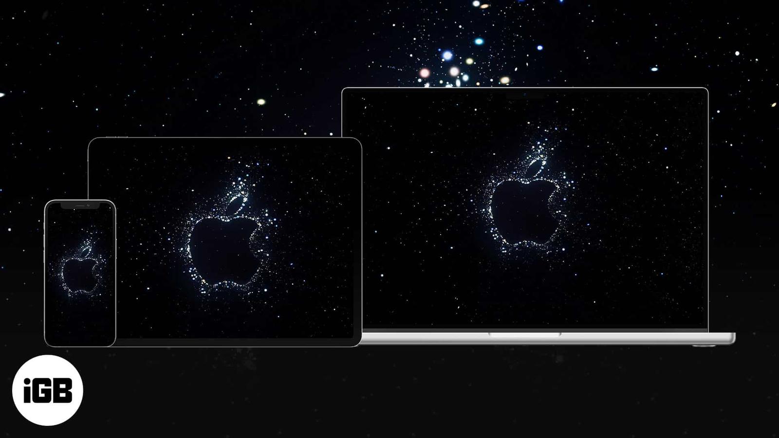 Apple Far Out Event Wallpapers for iPhone, iPad, and Mac