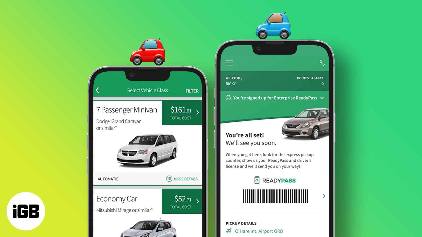 Best car rental apps for iPhone in 2026