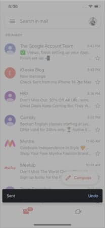 Unsend an email from third-party mail clients