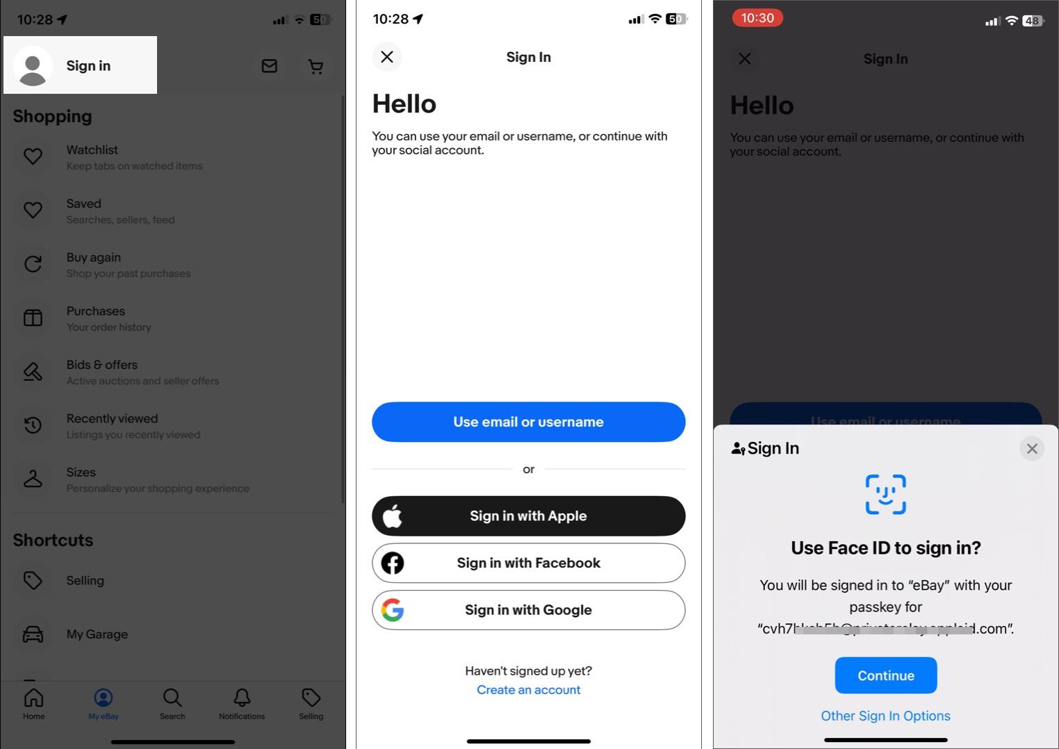 Use Apple passkeys on iPhone to log in to apps and websites.