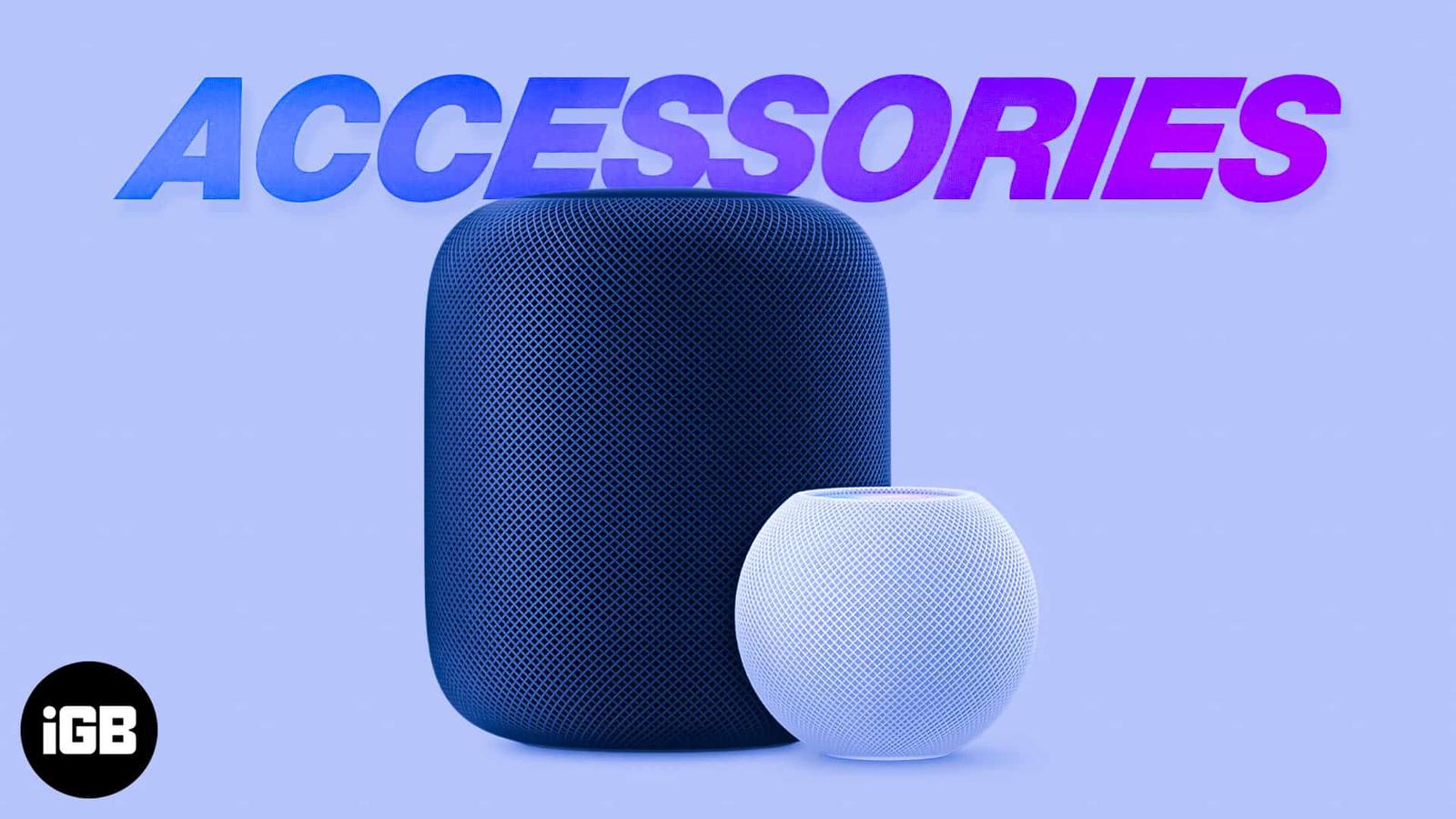 Best HomePod and HomePod mini accessories in 2026