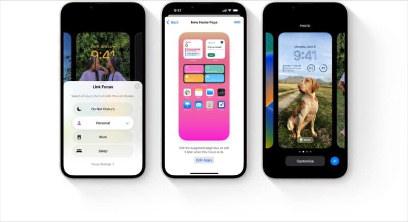 Better integration with Focus in iOS 16