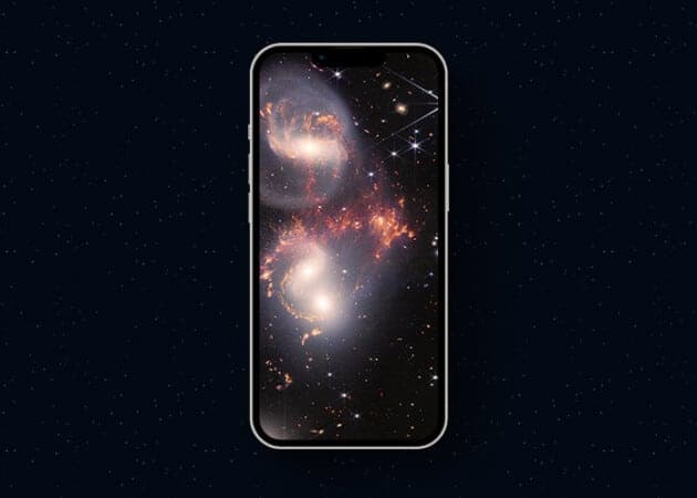 Stephen's Quintet James Webb Telescope wallpapers 
