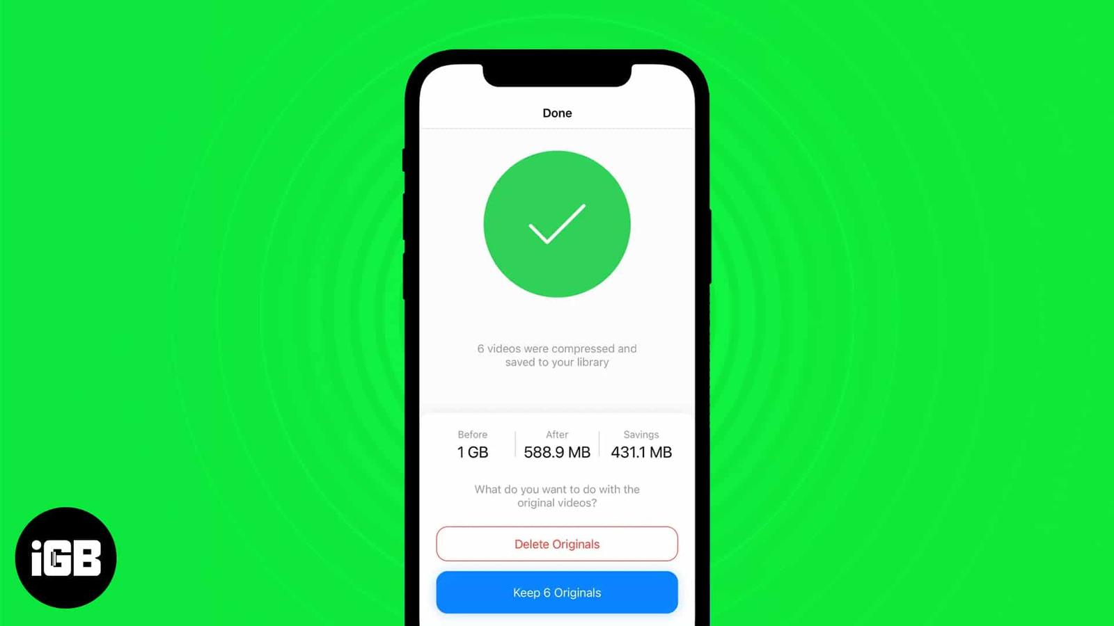How to compress videos on iPhone and iPad