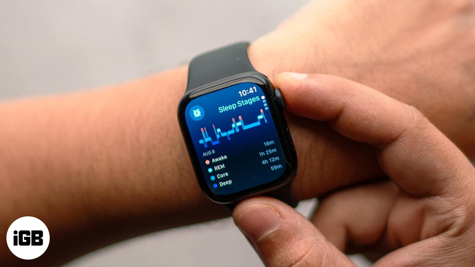 How to Track Your Sleep on an Apple Watch