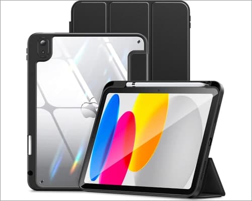 INFILAND iPad 10th Generation clear case