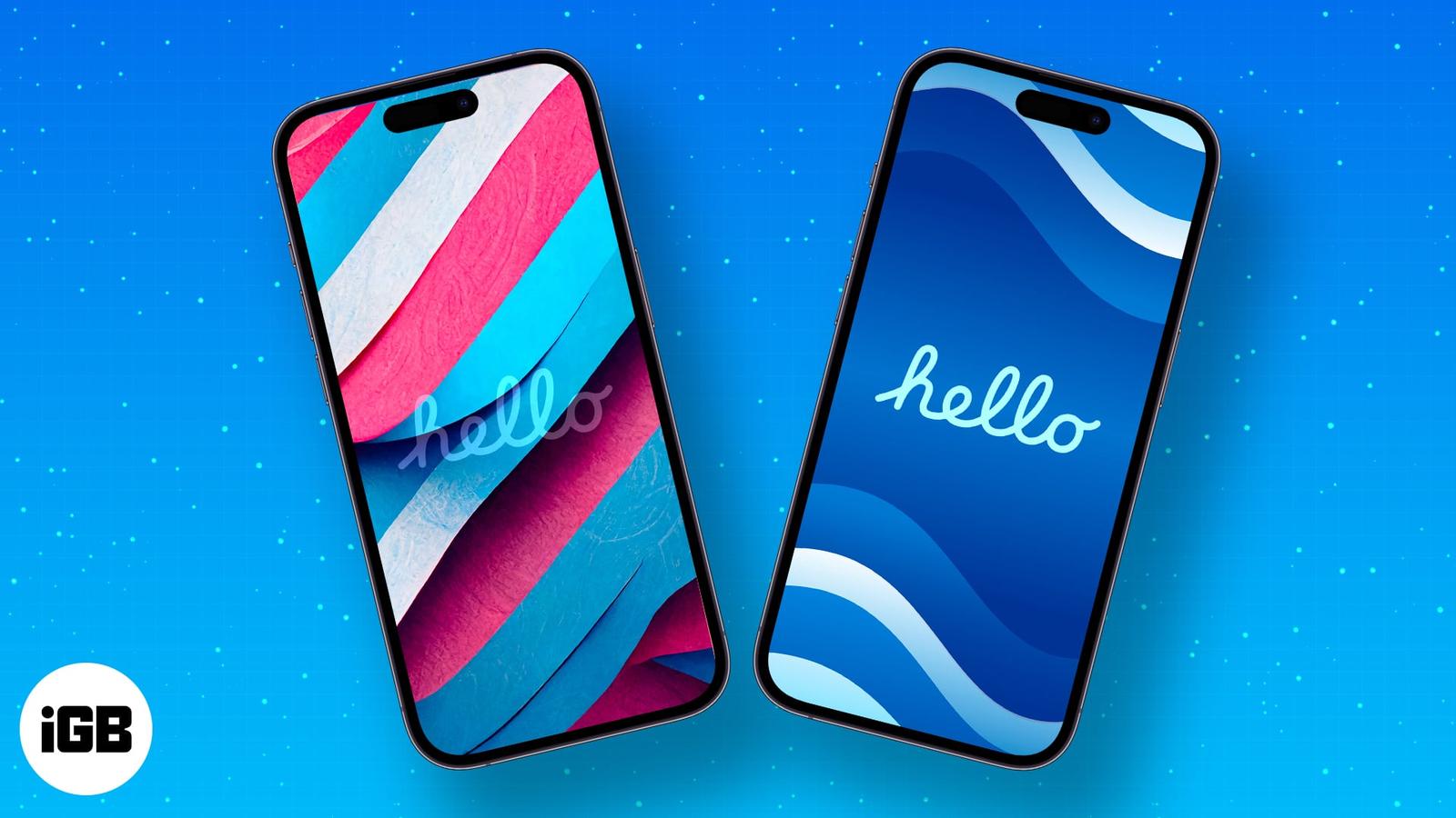 Download Apple Hello iPhone Wallpapers for Free