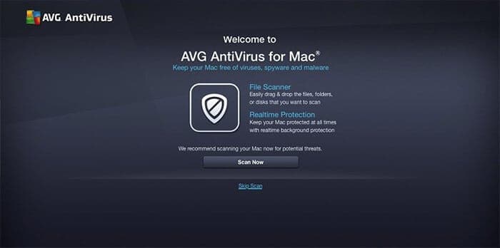AVG Free Antivirus for Mac