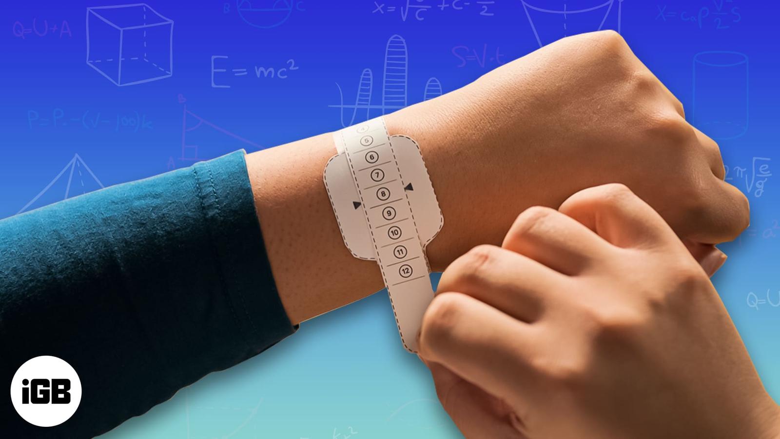 How to measure your wrist size for Apple Watch bands: 3 Ways