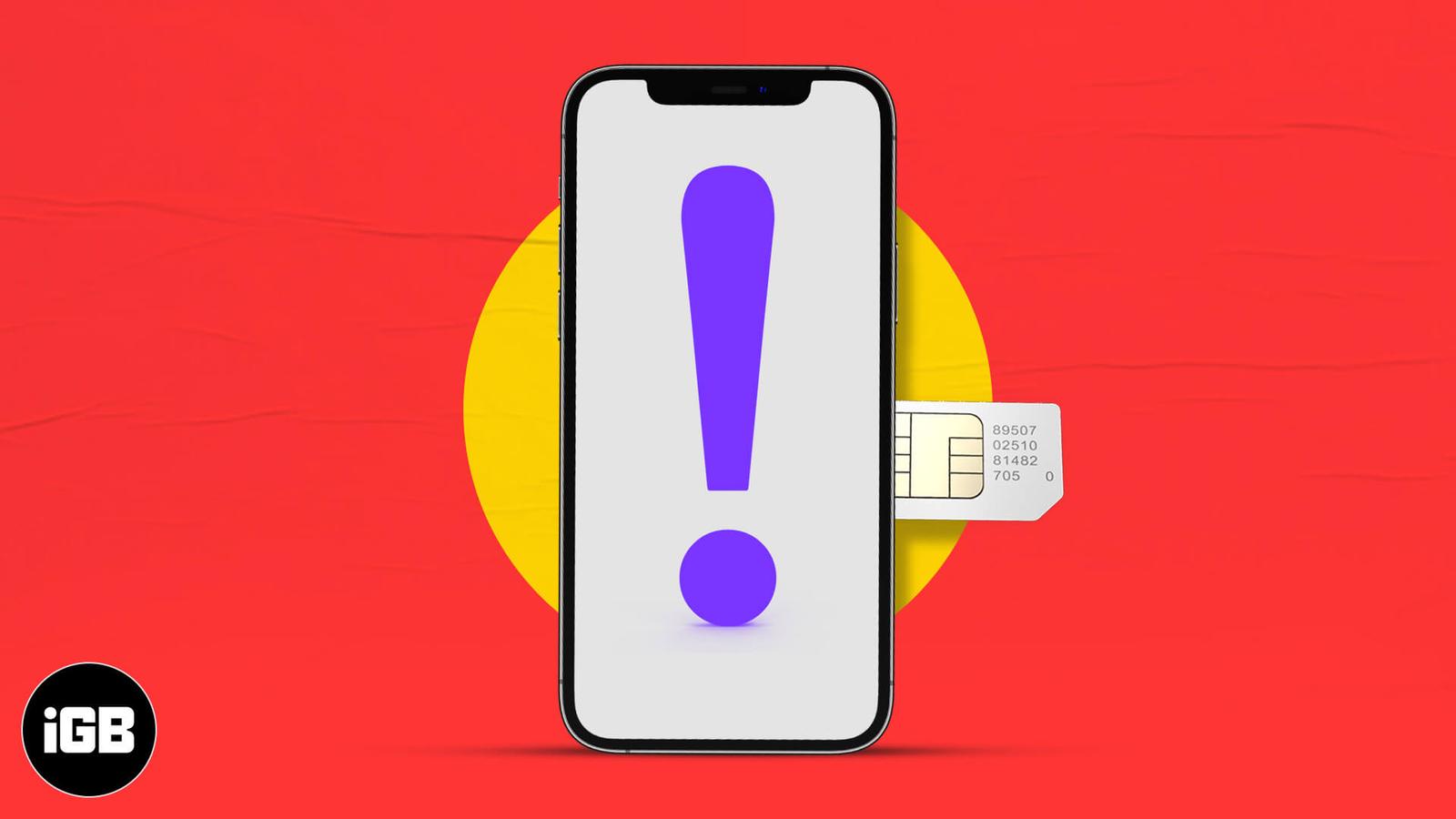 SIM not supported on iPhone? 9 Ways to fix it!