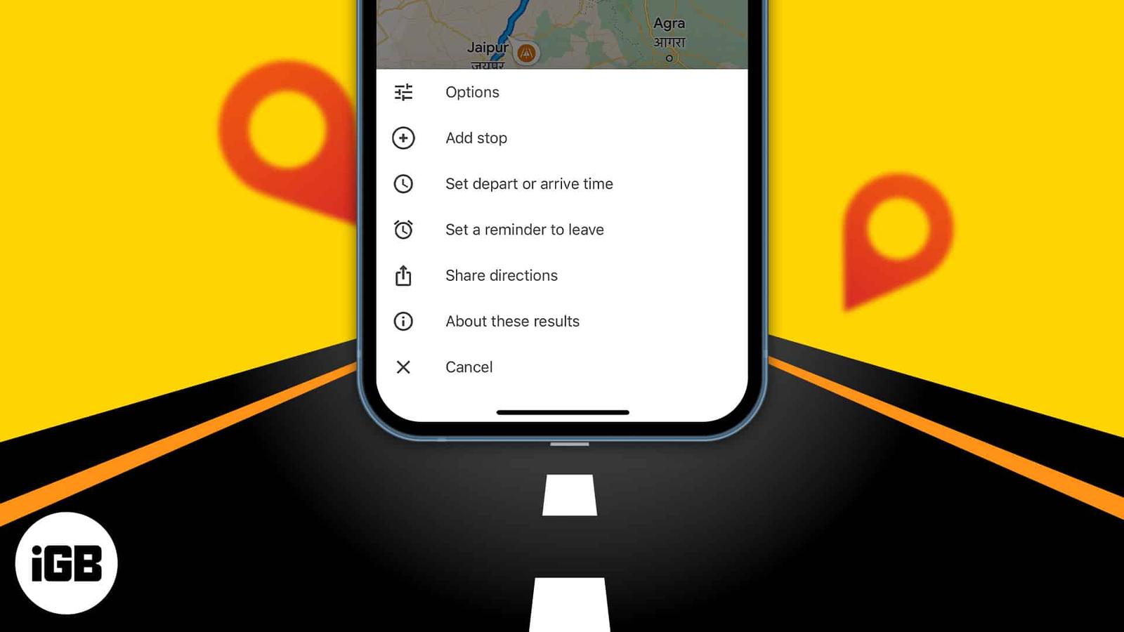 How to use Google Maps as a trip planner on iPhone