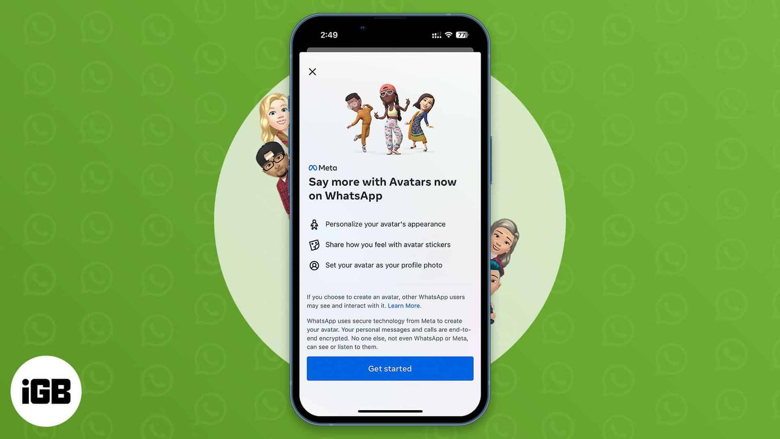 How to use WhatsApp Avatar on iPhone
