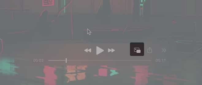 Play a video with picture-in-picture in QuickTime Player on Mac