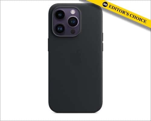 Iphone 14 pro leather case