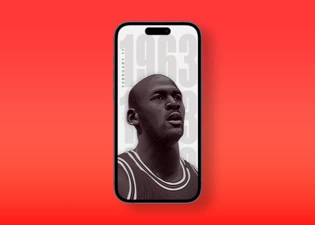 Artistic Michael Jordan iPhone wallpapers