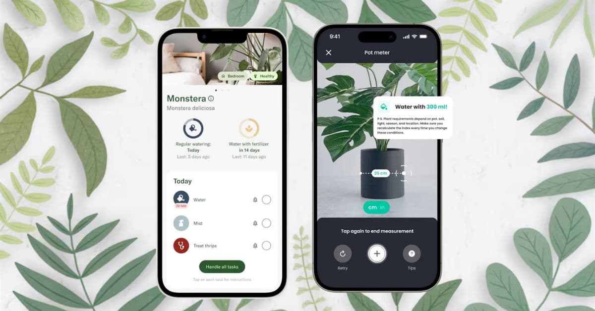 Best Plant Care Apps for Identifying, Watering, and Growing Plants