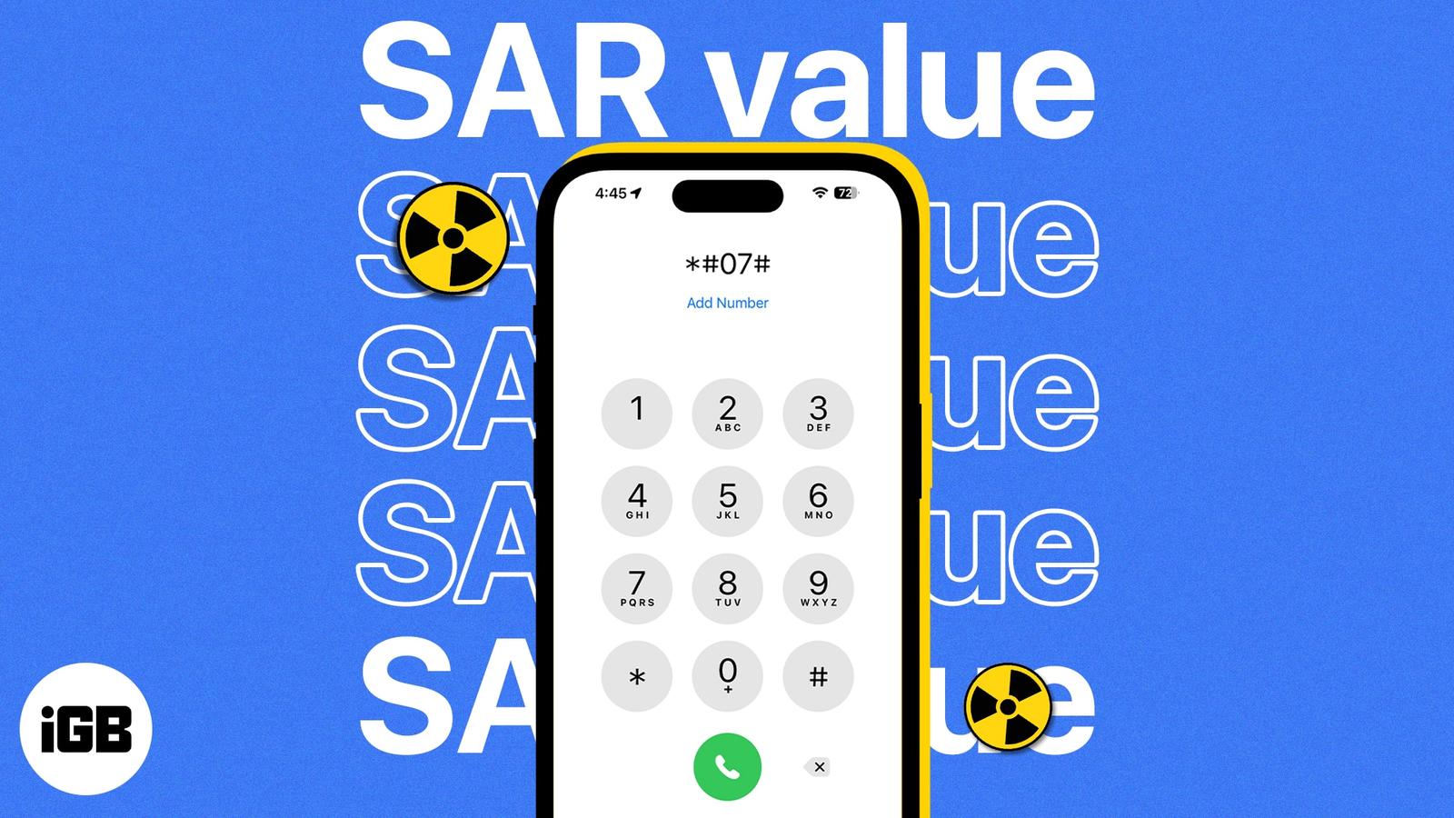 5 Ways to check SAR value of your iPhone