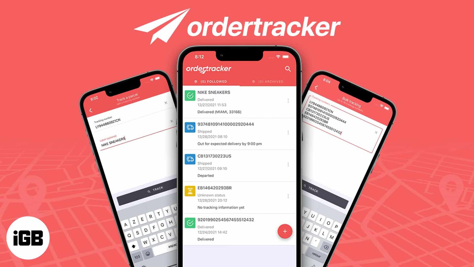 How to locate and track packages on iPhone using Ordertracker