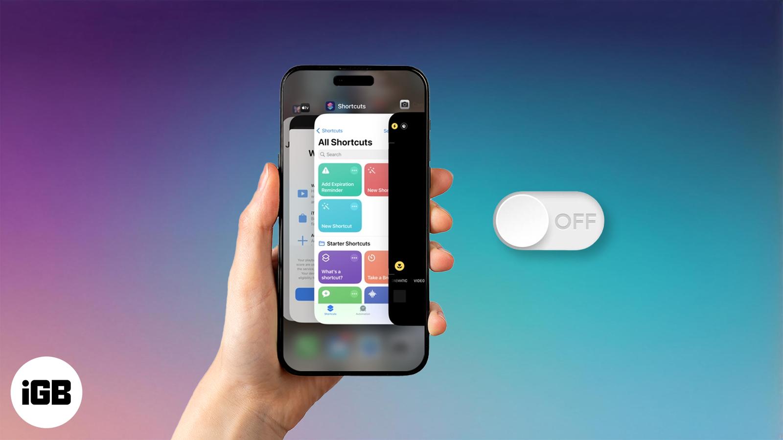 How to Turn Off Background Apps on Your iPhone and Save Battery