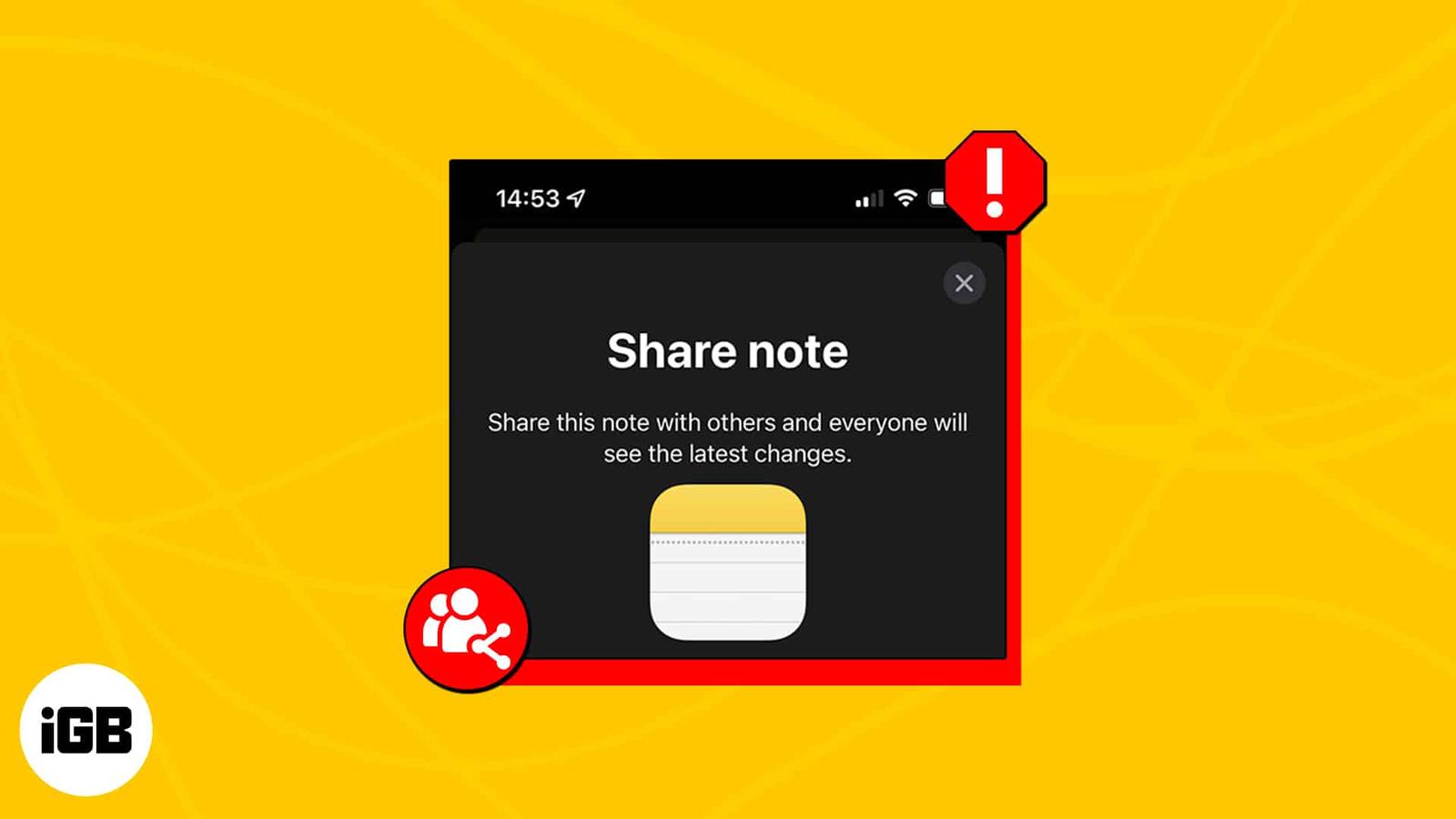 Unable to collaborate in Notes app on iPhone? 6 Quick fixes!