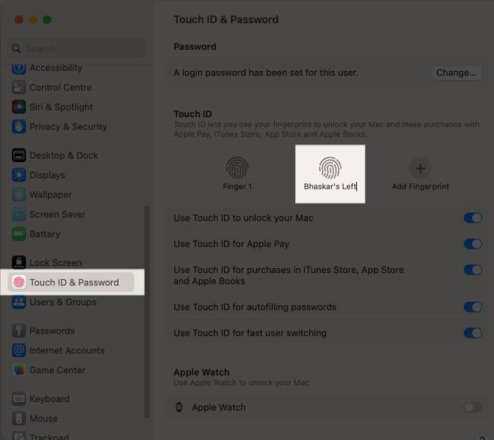 Click-the-Fingerprint-name-type-a-new-name-and-hit-return