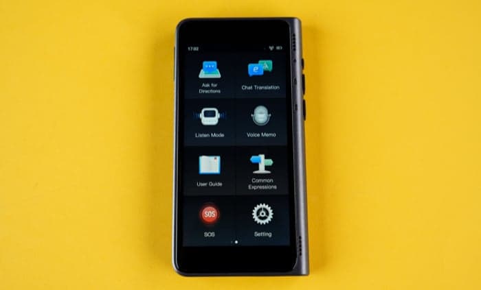 Fluentalk T1 Handheld Translator Device Features