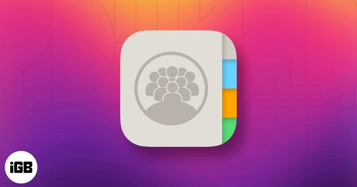 How to Create a Contact Group (List) on iPhone