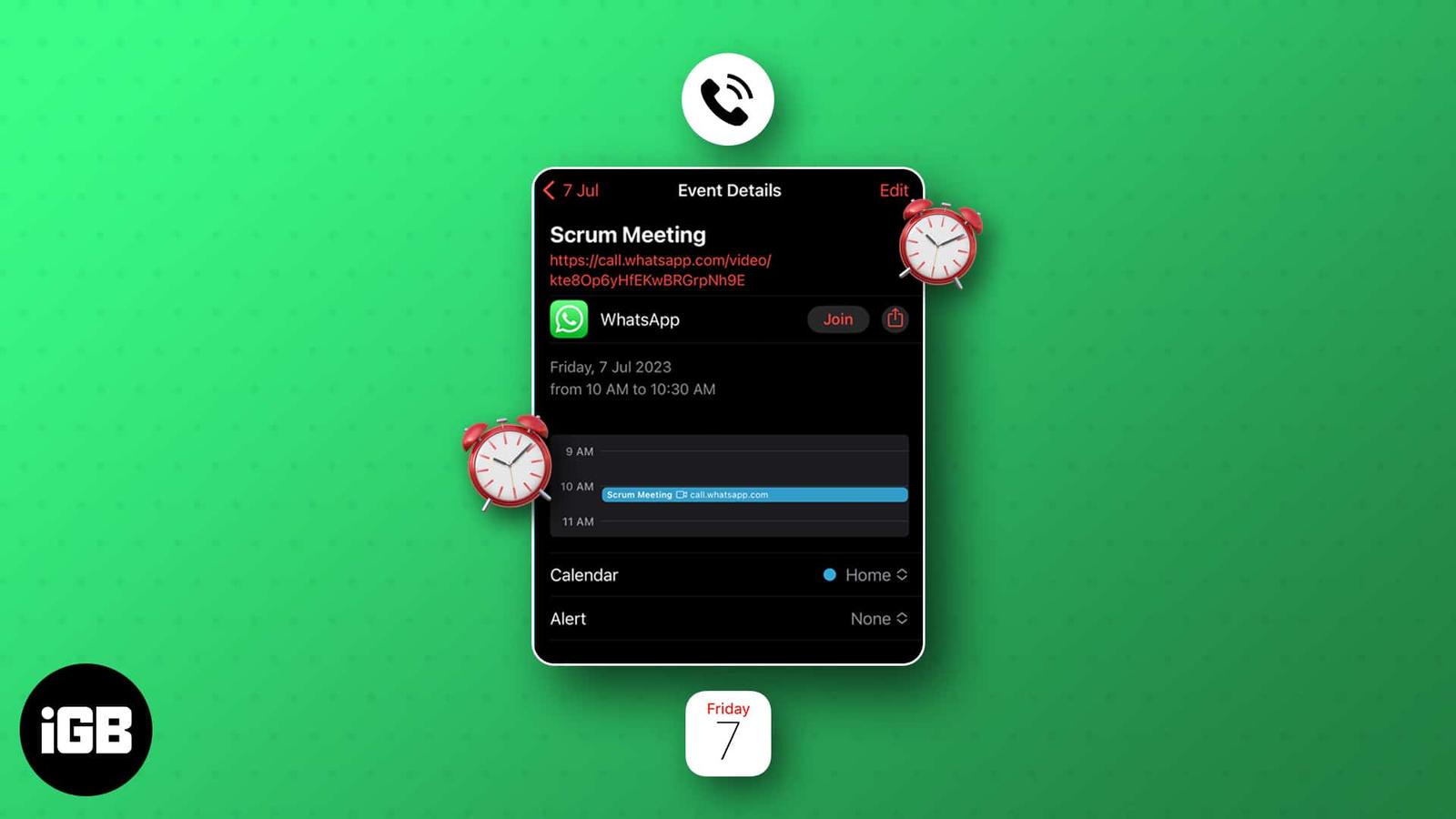 How to schedule WhatsApp calls on iPhone