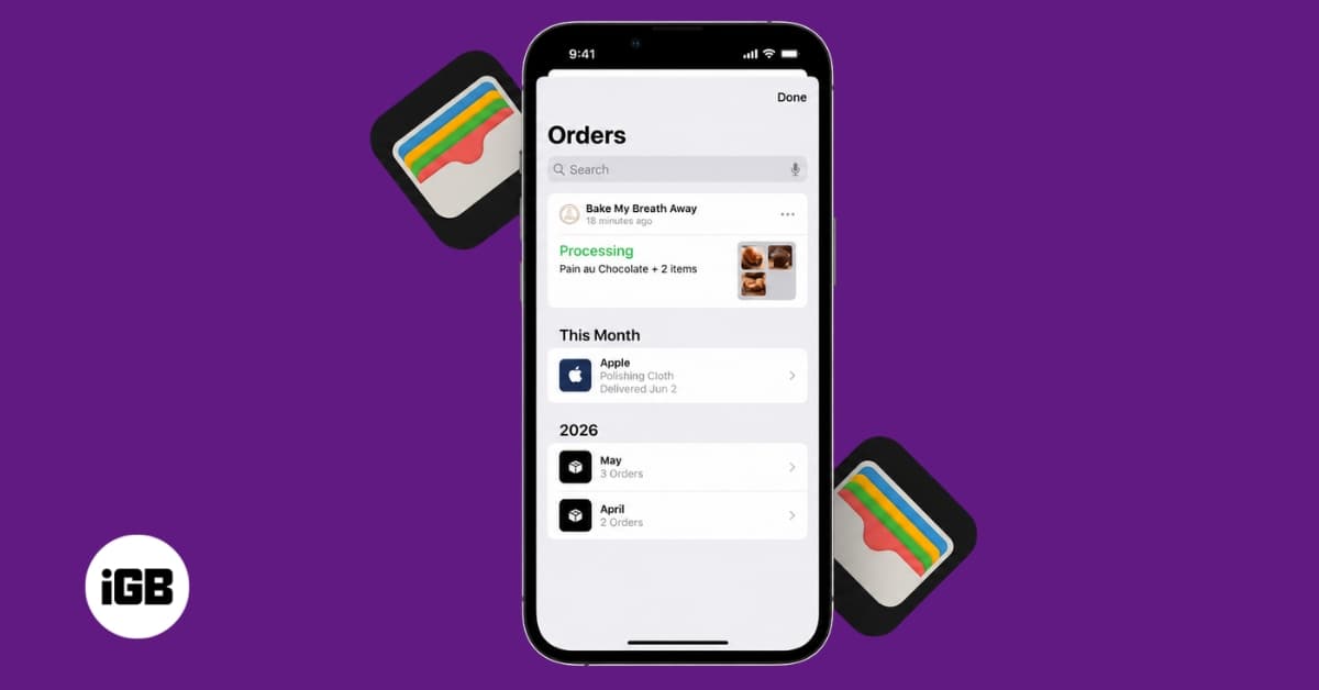 Apple Wallet can now track more than just Apple Pay orders in iOS 26