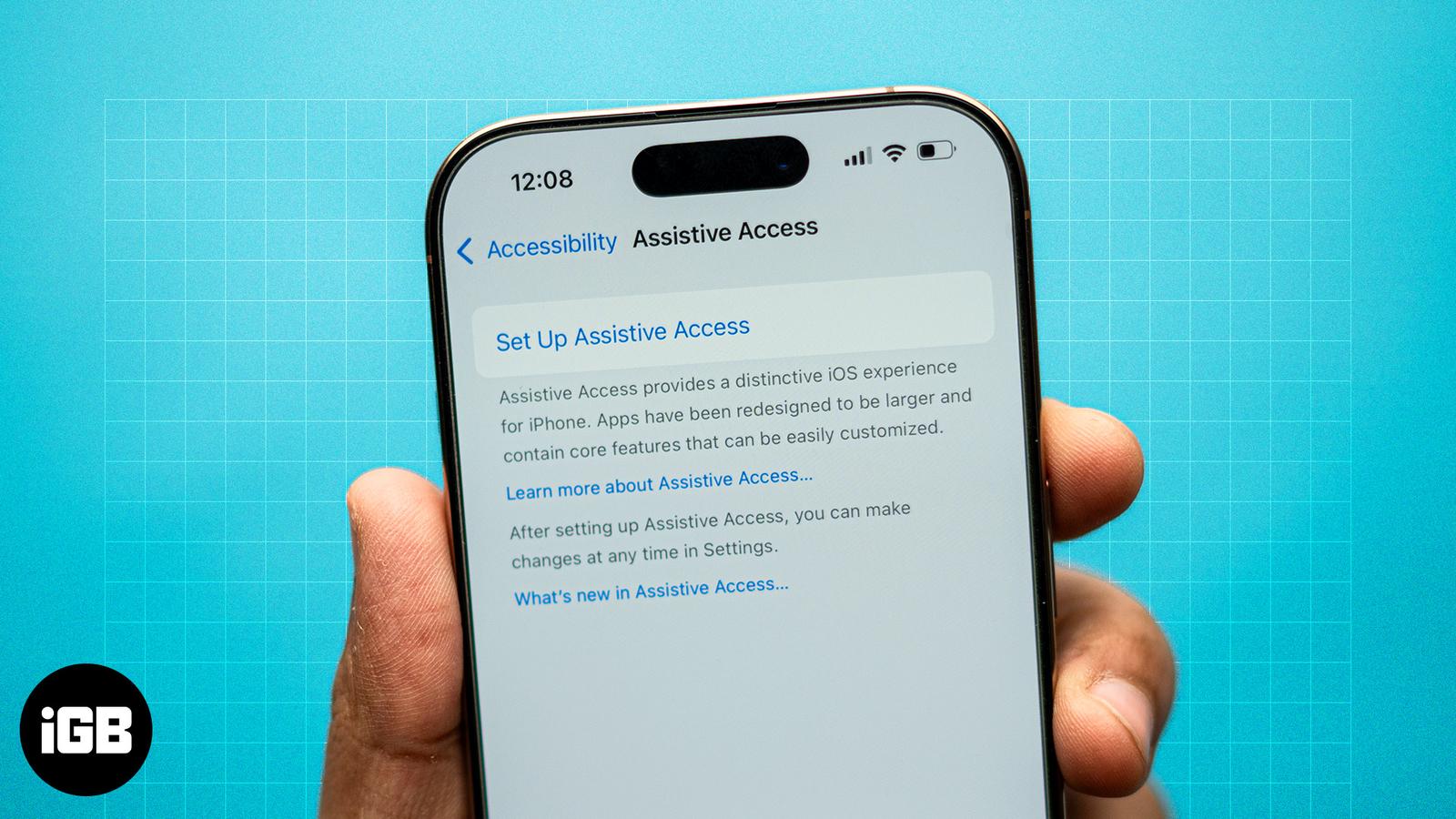 Assistive Access on iPhone: What It Is and How to Set It Up