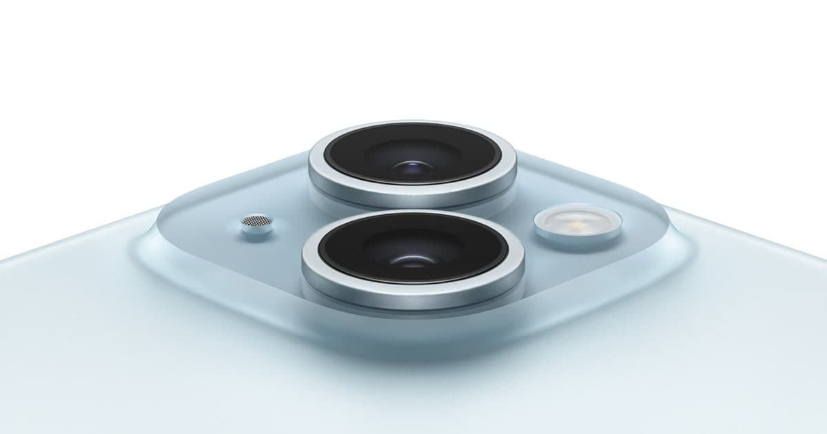 Camera of iPhone 15 and 15 Plus