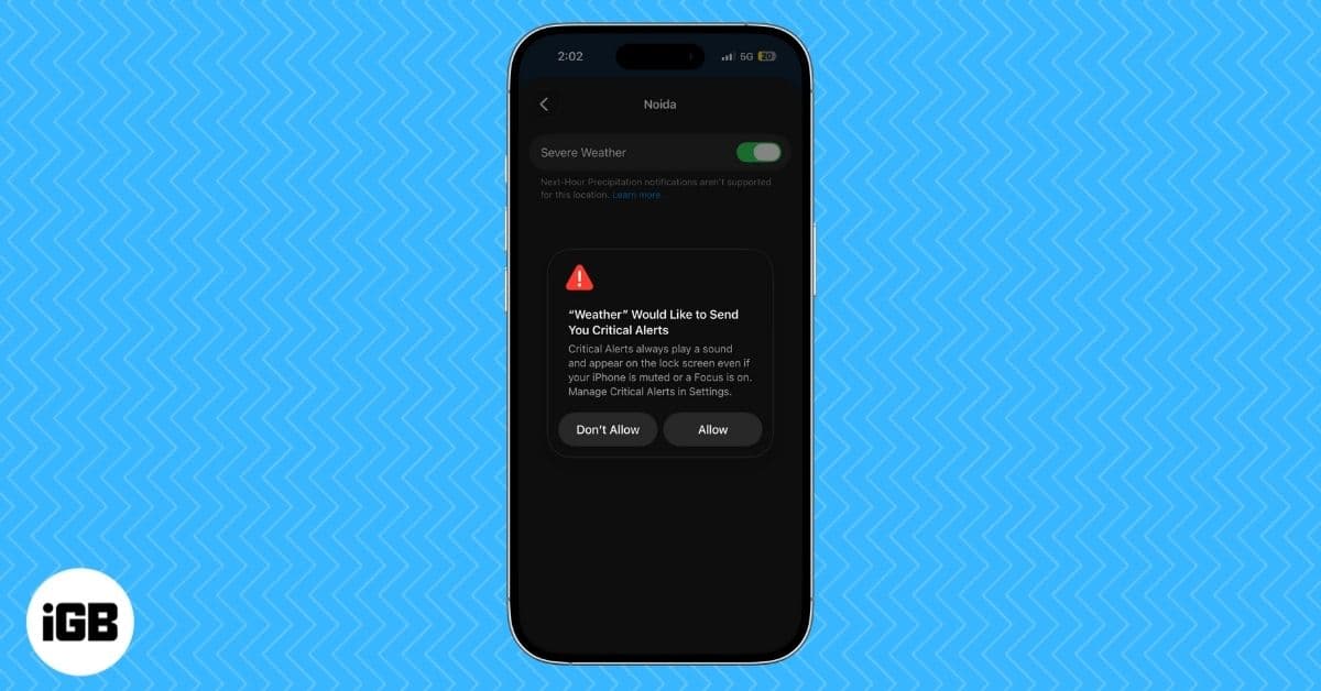 How to Get Severe Weather Alerts on iPhone and iPad: Complete Guide