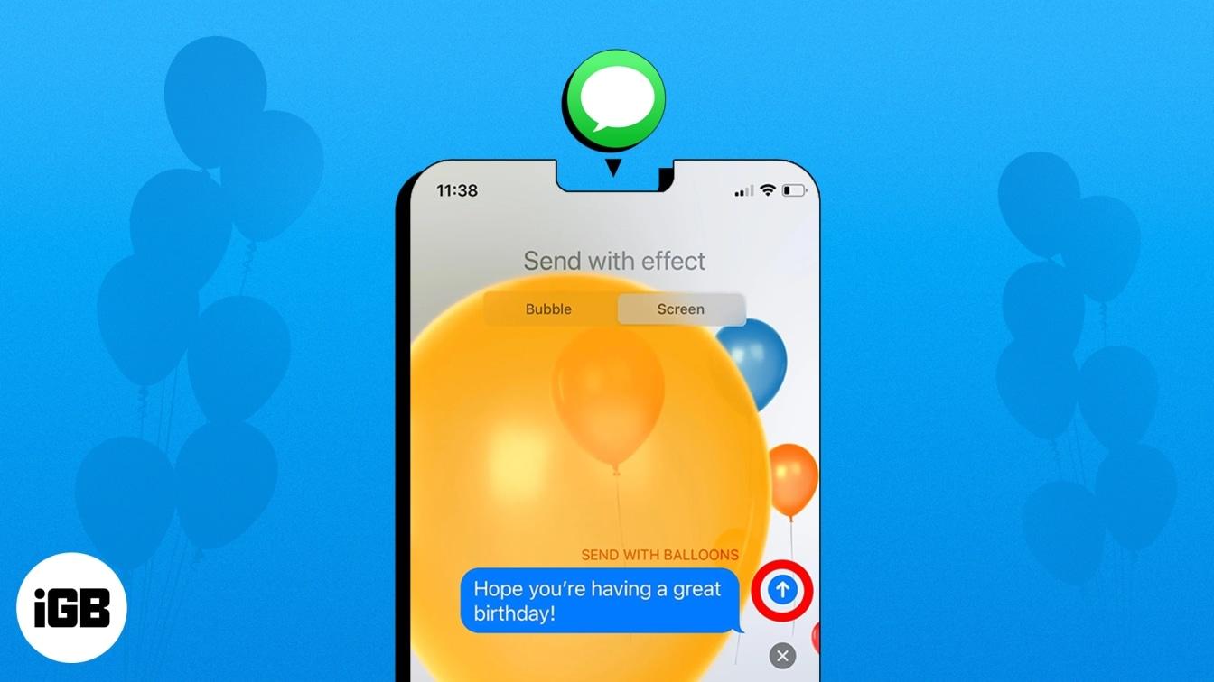 How to send iMessage with effects on iPhone and iPad