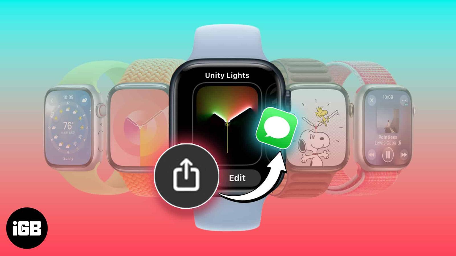How to share your Apple Watch faces with friends and family