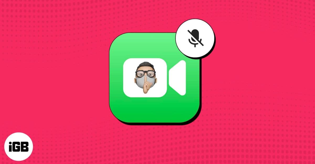 How to Mute Yourself or Others on FaceTime