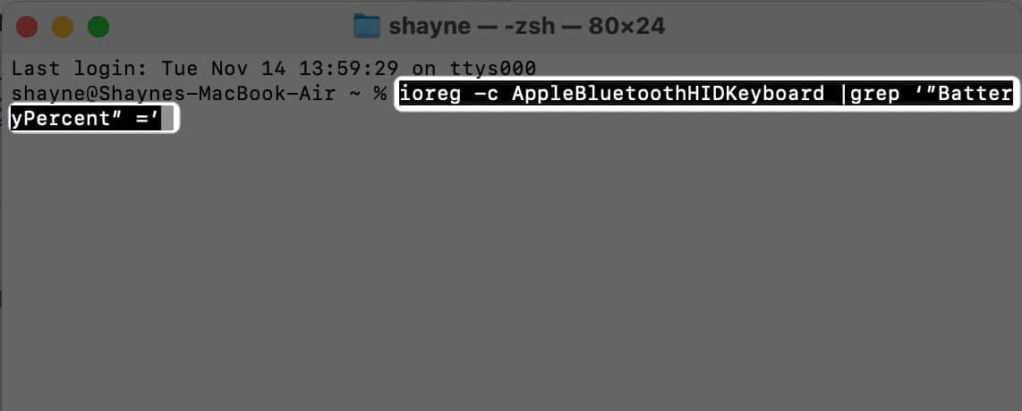 Using Terminal on Mac