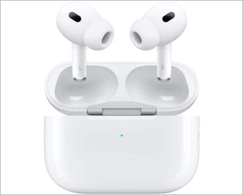 Apple AirPods Pro (2nd Generation) Wireless Earbuds, Up to 2X More Active Noise Cancelling