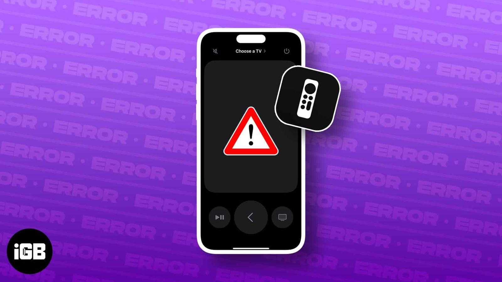 Apple TV Remote app not working on iPhone? 12 Ways to fix it!