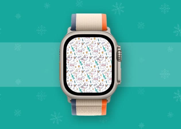Best-Christmas-stickers-Apple-Watch-faces