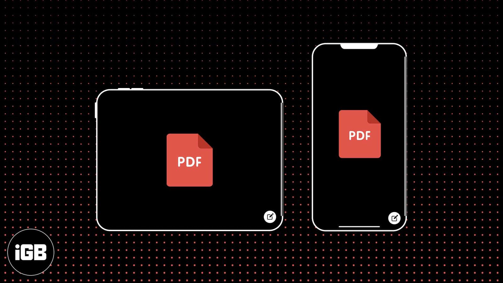 Best PDF editors for iPhone and iPad in 2026