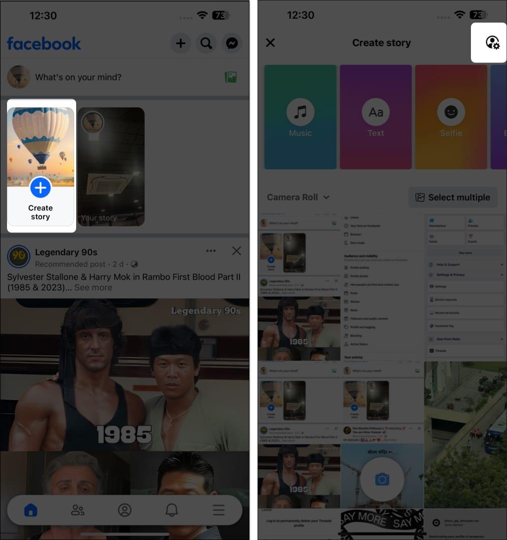 Go to settings, choose hide story from, select done