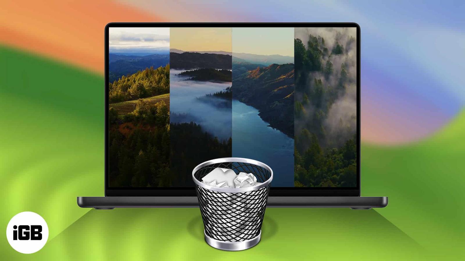 How to delete macOS Sonoma’s live wallpapers