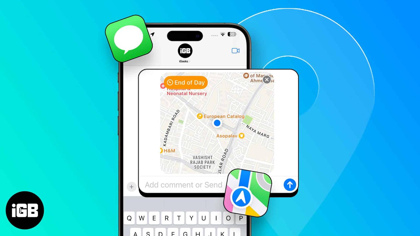 How to share live location in iMessage on iPhone, iPad, and Mac