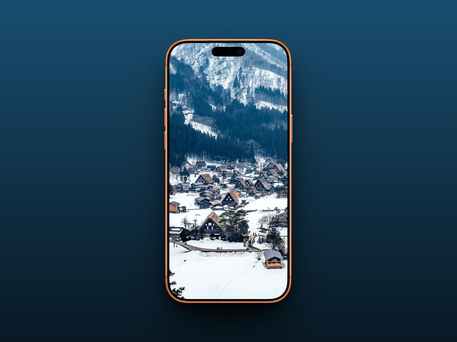 Snowy Mountain Village