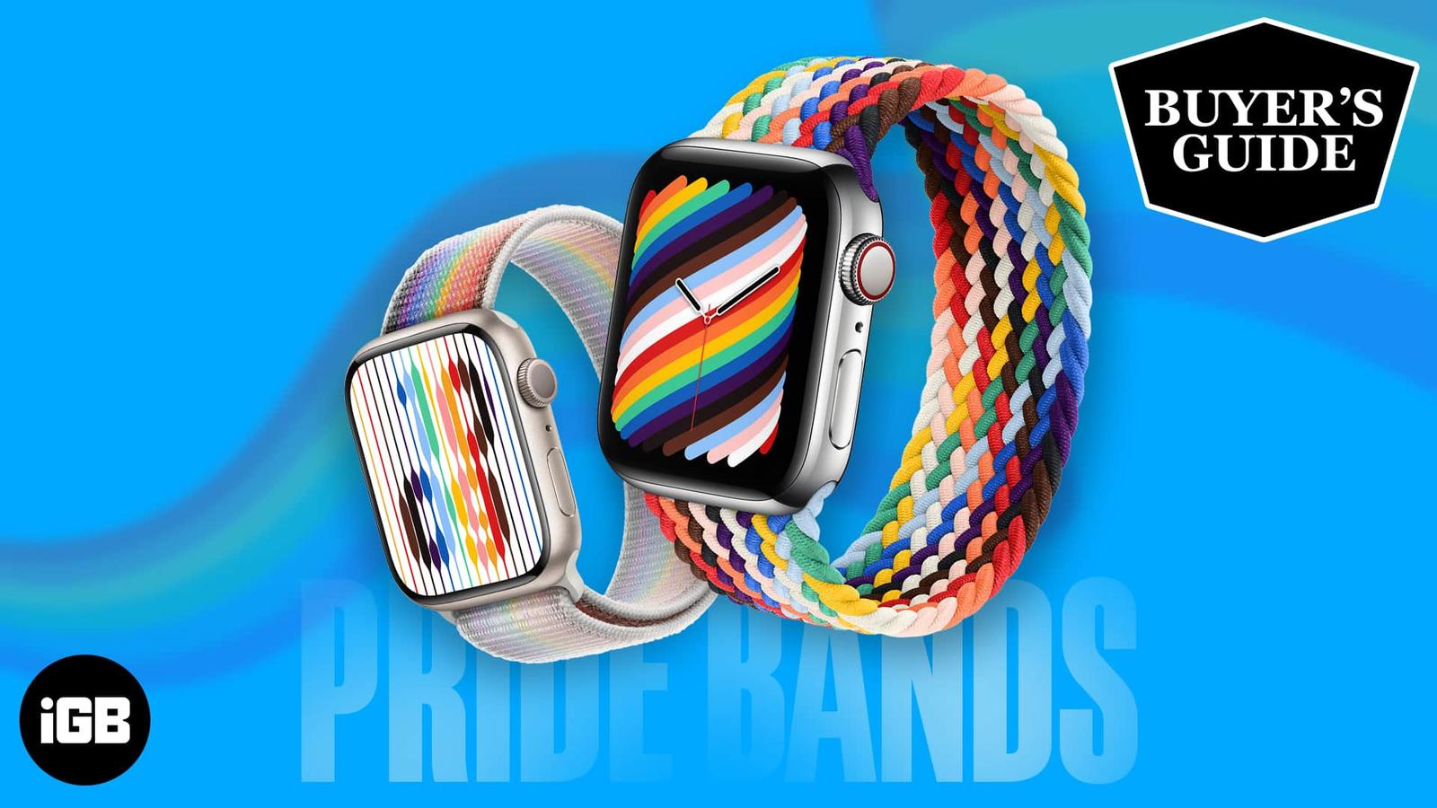Best Apple Watch pride bands to buy in 2026